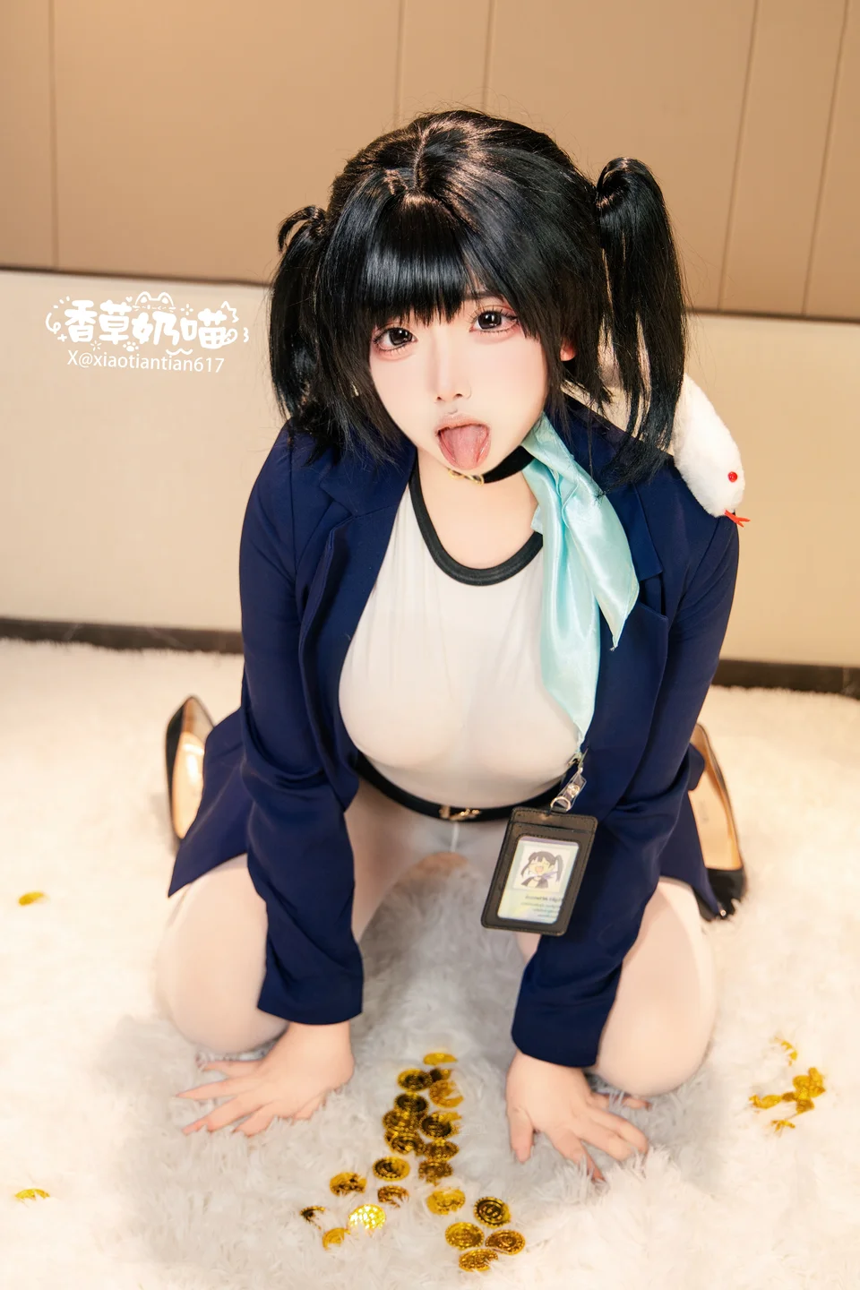 香草奶喵 - No.005 索拉 [136P,22V-2.36GB] tg@simisebaisi 【丝足阁】020.webp